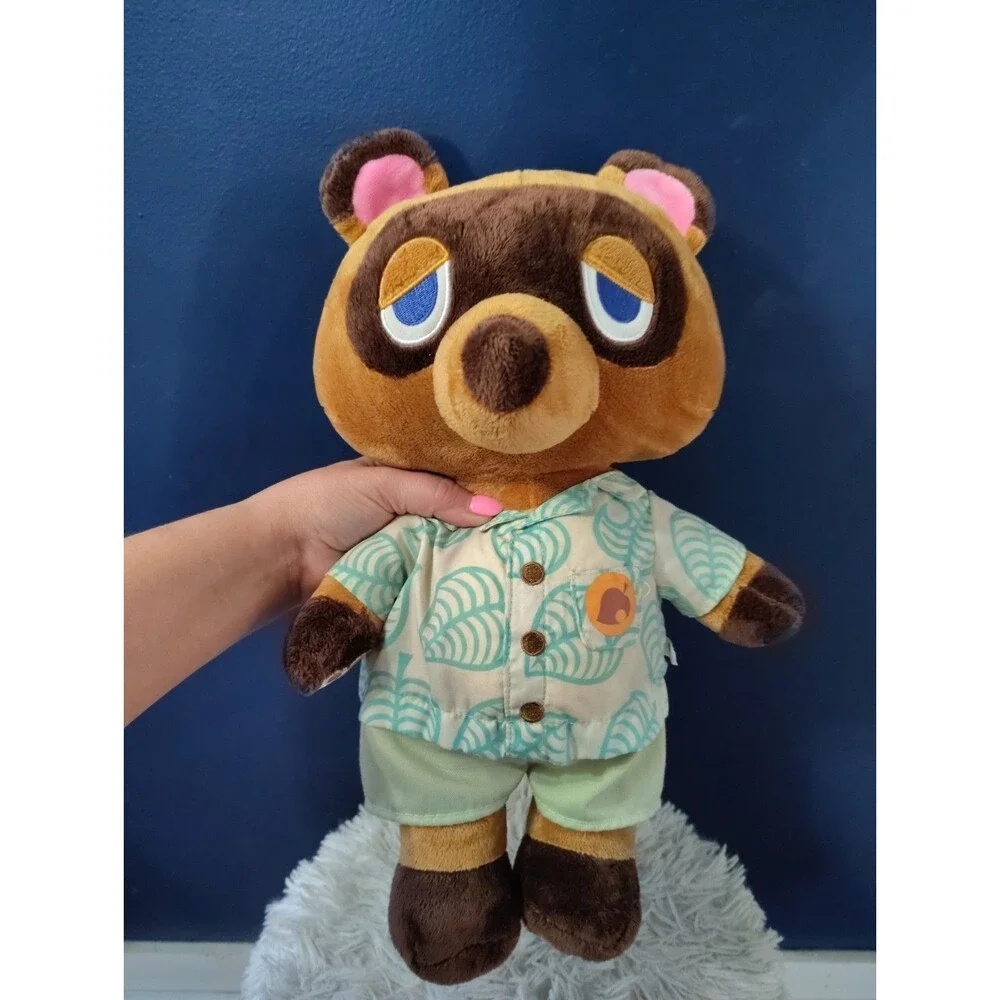 Animal Crossing New Horizons Build A Bear Tom Nook Outfit Plush 17